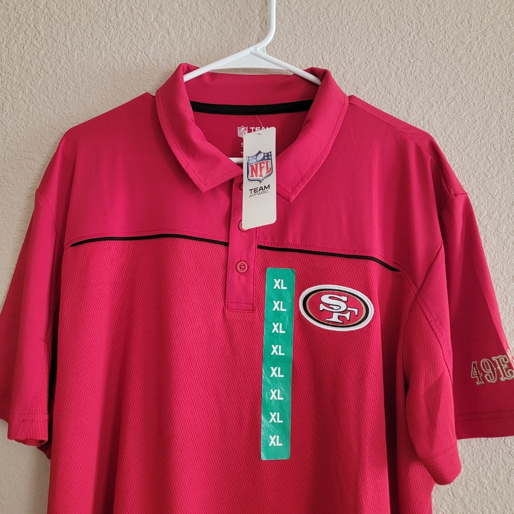 Men’s NFL Polo 49ers New - Picture 2 of 3